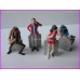 LUPIN SET 4 Mini DIORAMA TOMBE COCACOLA Limited GASHAPON